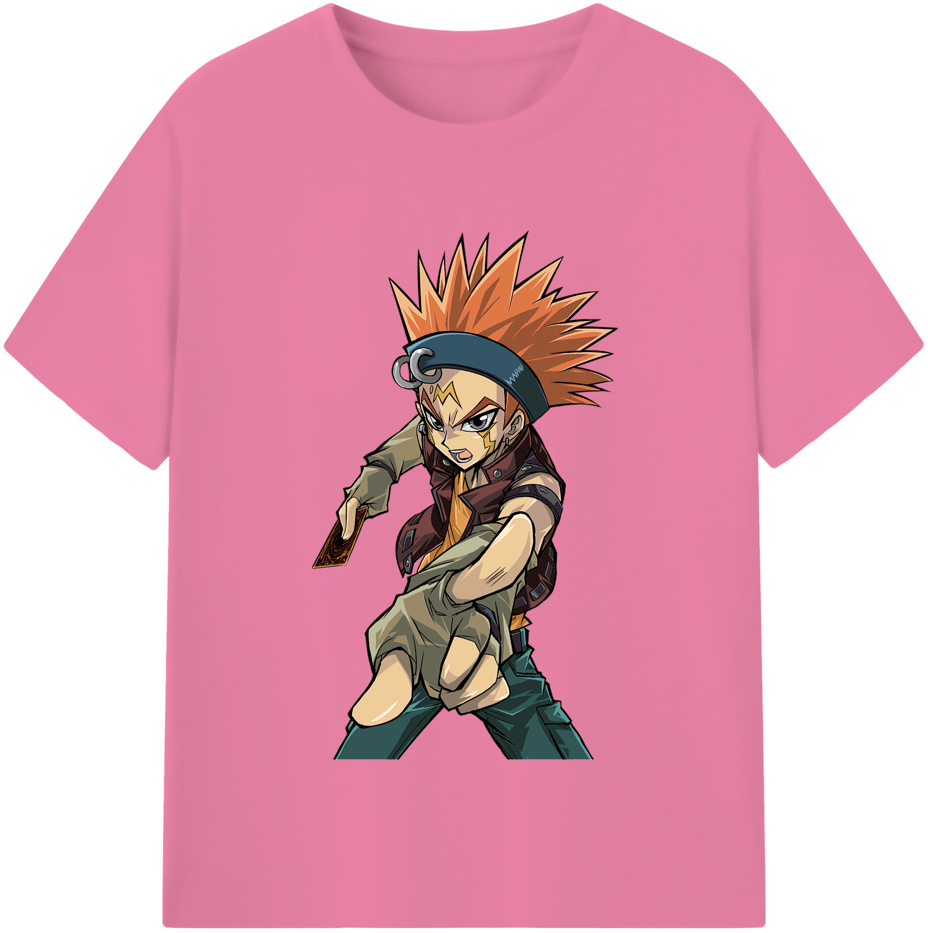 （画像用） 遊☆戯☆王 Yu-Gi-Oh! 綿100％半袖Tシャツ（フロントプリント）